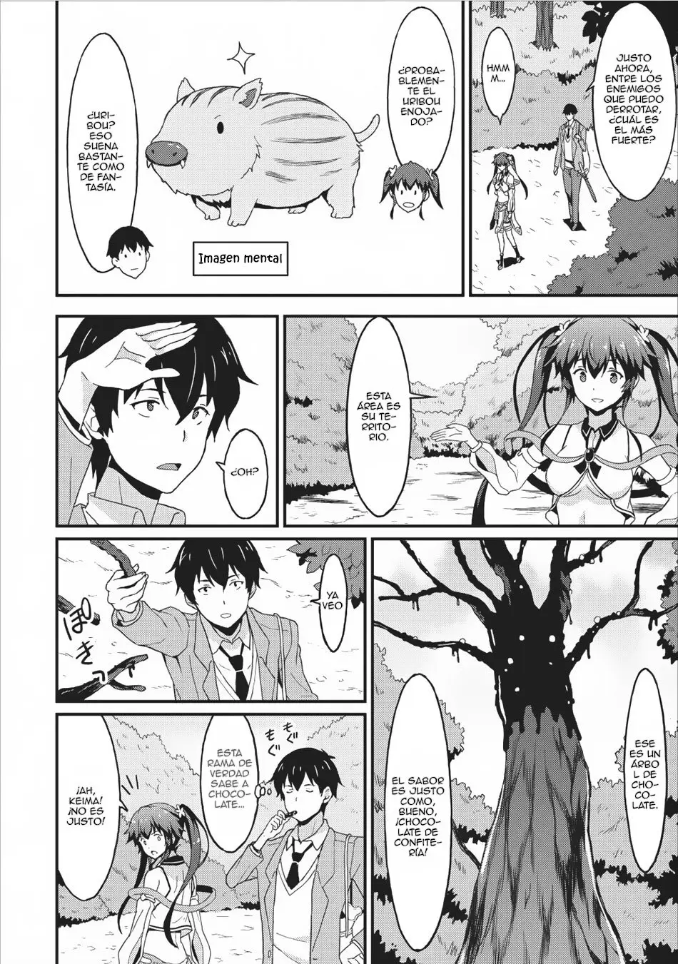 LEVEL UP JUST BY EATING! ~I’M PEERLESS IN ANOTHER WORLD WITH A USELESS GODDESS~ (2018) - Capítulo 2 - Página 26 - LectorTMOo