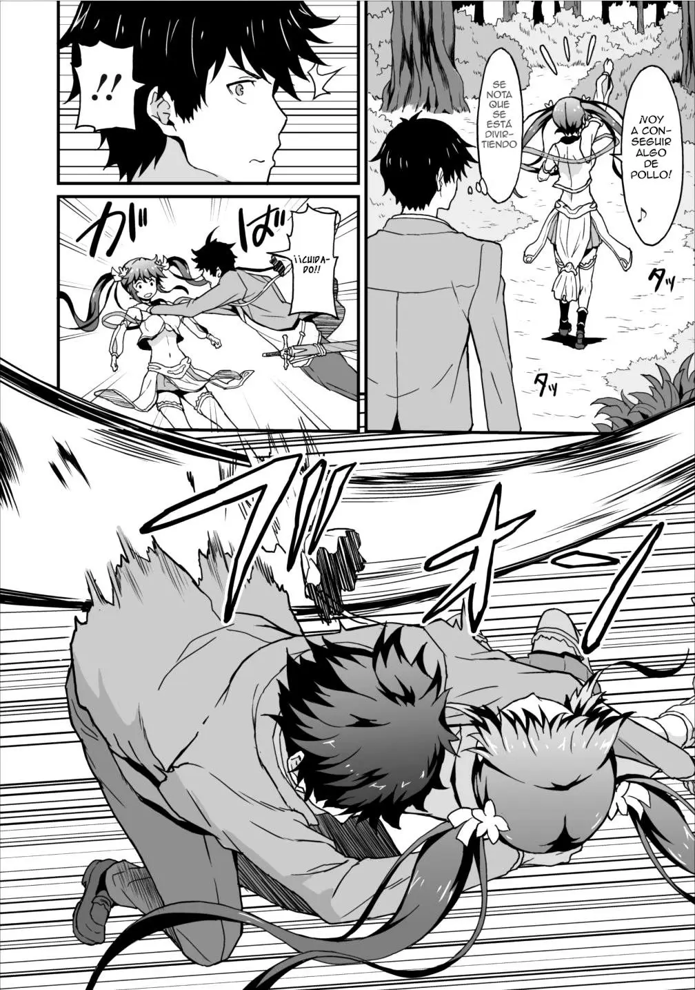 LEVEL UP JUST BY EATING! ~I’M PEERLESS IN ANOTHER WORLD WITH A USELESS GODDESS~ (2018) - Capítulo 3 - Página 10 - LectorTMOo