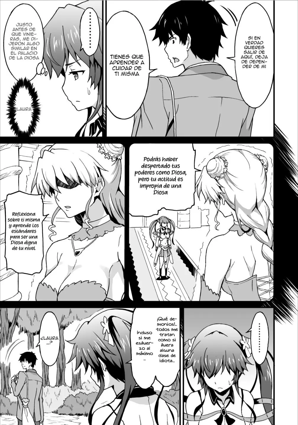 LEVEL UP JUST BY EATING! ~I’M PEERLESS IN ANOTHER WORLD WITH A USELESS GODDESS~ (2018) - Capítulo 3 - Página 22 - LectorTMOo