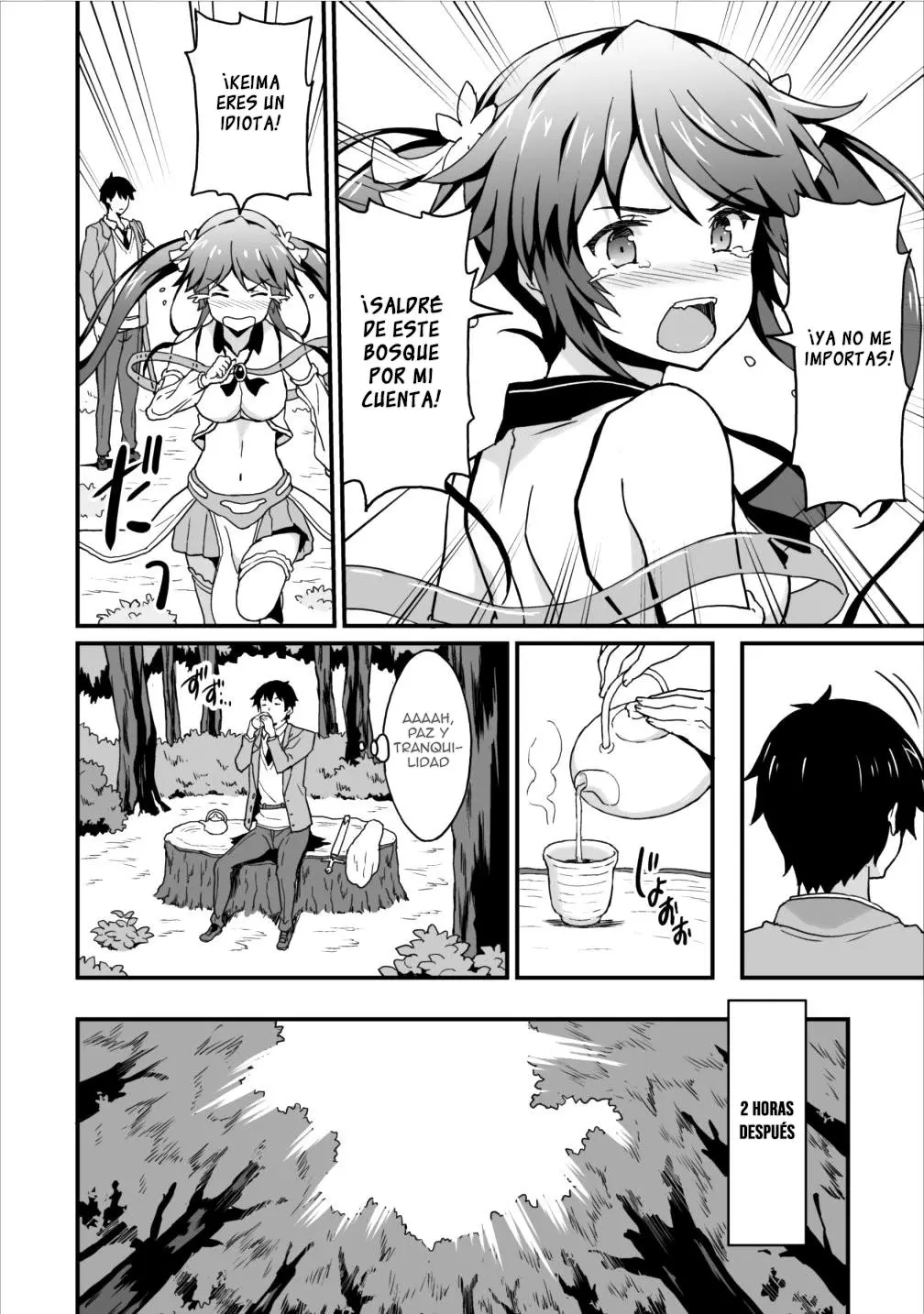 LEVEL UP JUST BY EATING! ~I’M PEERLESS IN ANOTHER WORLD WITH A USELESS GODDESS~ (2018) - Capítulo 3 - Página 23 - LectorTMOo