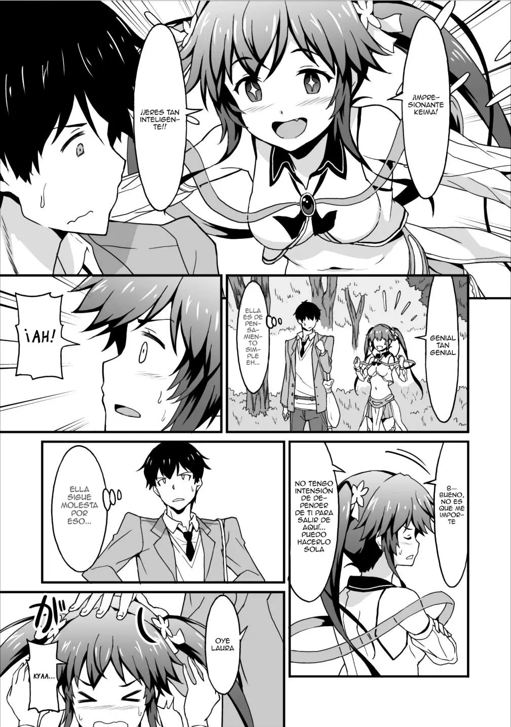 LEVEL UP JUST BY EATING! ~I’M PEERLESS IN ANOTHER WORLD WITH A USELESS GODDESS~ (2018) - Capítulo 3 - Página 30 - LectorTMOo
