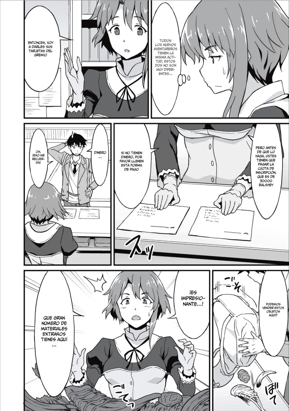 LEVEL UP JUST BY EATING! ~I’M PEERLESS IN ANOTHER WORLD WITH A USELESS GODDESS~ (2018) - Capítulo 4 - Página 14 - LectorTMOo