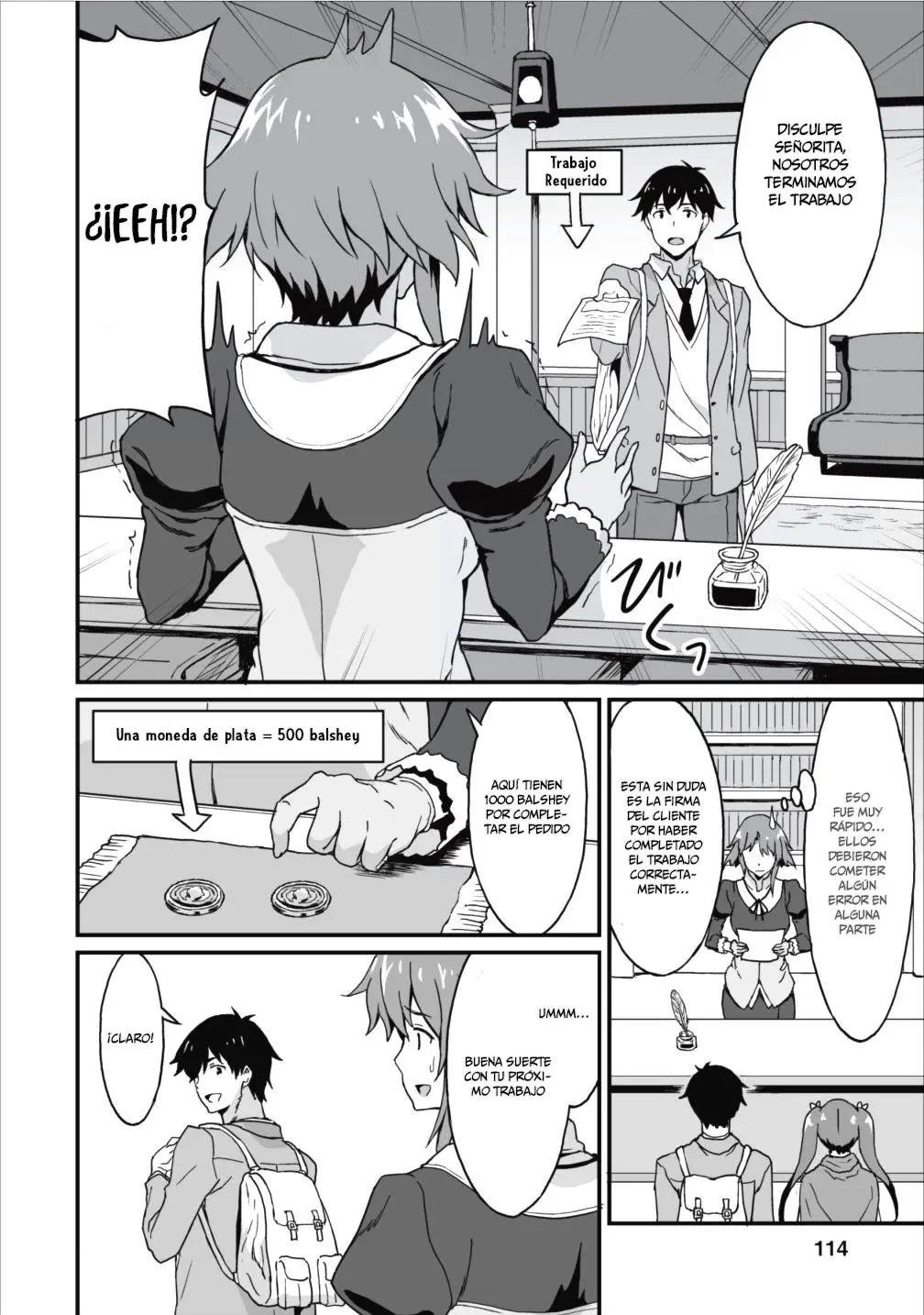 LEVEL UP JUST BY EATING! ~I’M PEERLESS IN ANOTHER WORLD WITH A USELESS GODDESS~ (2018) - Capítulo 4 - Página 18 - LectorTMOo