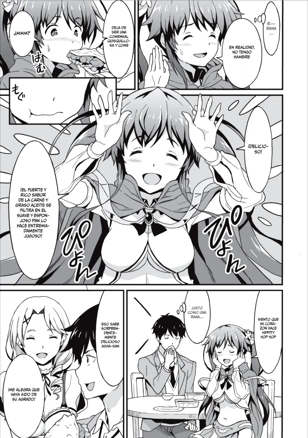 LEVEL UP JUST BY EATING! ~I’M PEERLESS IN ANOTHER WORLD WITH A USELESS GODDESS~ (2018) - Capítulo 4 - Página 23 - LectorTMOo