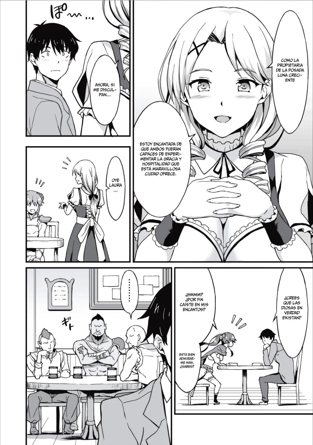 LEVEL UP JUST BY EATING! ~I’M PEERLESS IN ANOTHER WORLD WITH A USELESS GODDESS~ (2018) - Capítulo 4 - Página 24 - LectorTMOo