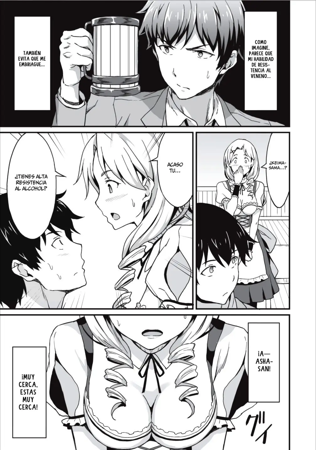 LEVEL UP JUST BY EATING! ~I’M PEERLESS IN ANOTHER WORLD WITH A USELESS GODDESS~ (2018) - Capítulo 4 - Página 29 - LectorTMOo