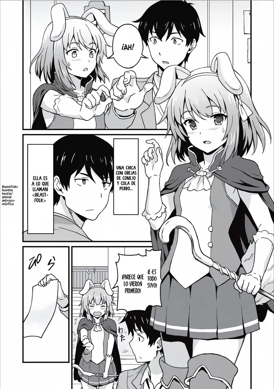 LEVEL UP JUST BY EATING! ~I’M PEERLESS IN ANOTHER WORLD WITH A USELESS GODDESS~ (2018) - Capítulo 5 - Página 8 - LectorTMOo