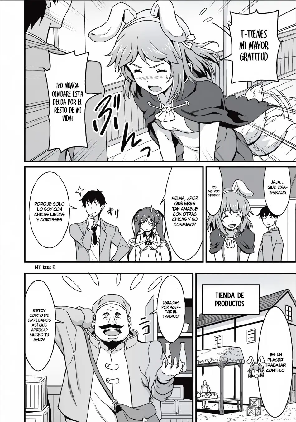 LEVEL UP JUST BY EATING! ~I’M PEERLESS IN ANOTHER WORLD WITH A USELESS GODDESS~ (2018) - Capítulo 5 - Página 10 - LectorTMOo