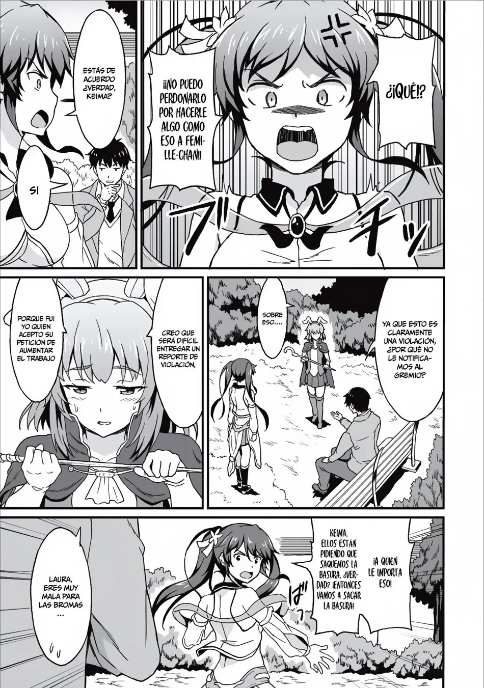 LEVEL UP JUST BY EATING! ~I’M PEERLESS IN ANOTHER WORLD WITH A USELESS GODDESS~ (2018) - Capítulo 5 - Página 17 - LectorTMOo
