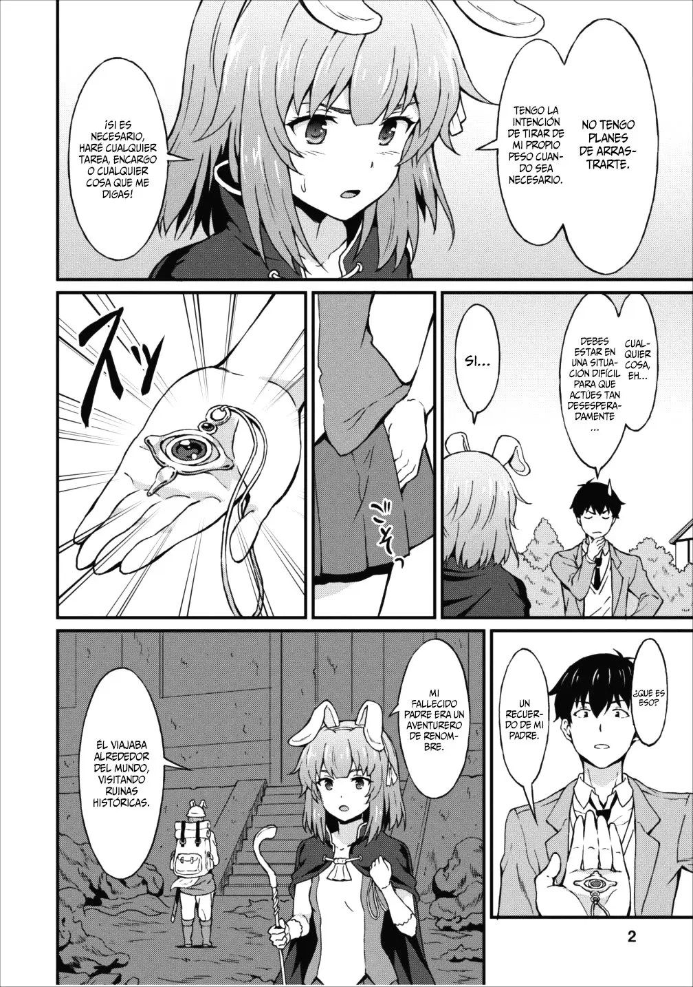LEVEL UP JUST BY EATING! ~I’M PEERLESS IN ANOTHER WORLD WITH A USELESS GODDESS~ (2018) - Capítulo 6 - Página 4 - LectorTMOo