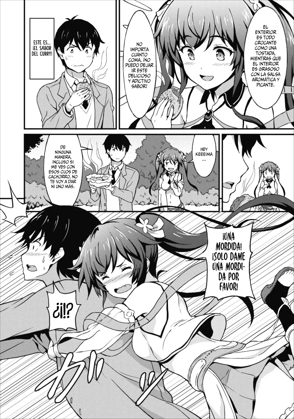 LEVEL UP JUST BY EATING! ~I’M PEERLESS IN ANOTHER WORLD WITH A USELESS GODDESS~ (2018) - Capítulo 6 - Página 10 - LectorTMOo