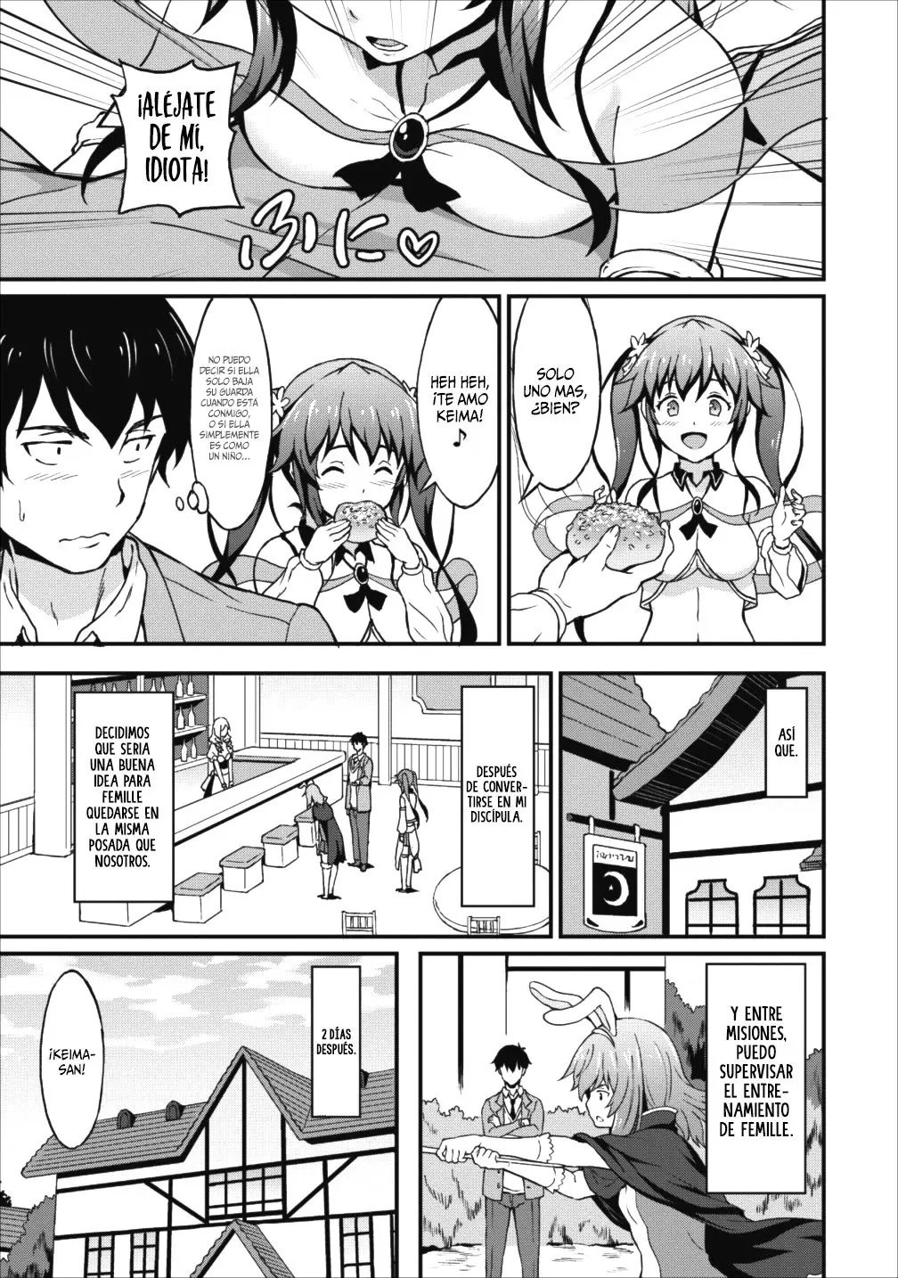 LEVEL UP JUST BY EATING! ~I’M PEERLESS IN ANOTHER WORLD WITH A USELESS GODDESS~ (2018) - Capítulo 6 - Página 11 - LectorTMOo