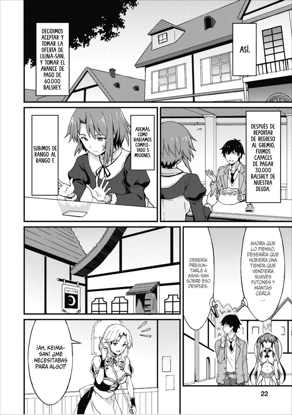 LEVEL UP JUST BY EATING! ~I’M PEERLESS IN ANOTHER WORLD WITH A USELESS GODDESS~ (2018) - Capítulo 6 - Página 24 - LectorTMOo