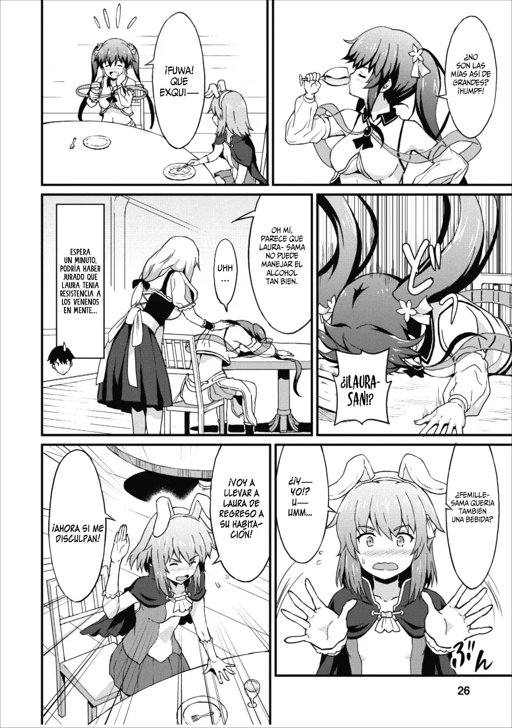 LEVEL UP JUST BY EATING! ~I’M PEERLESS IN ANOTHER WORLD WITH A USELESS GODDESS~ (2018) - Capítulo 6 - Página 28 - LectorTMOo