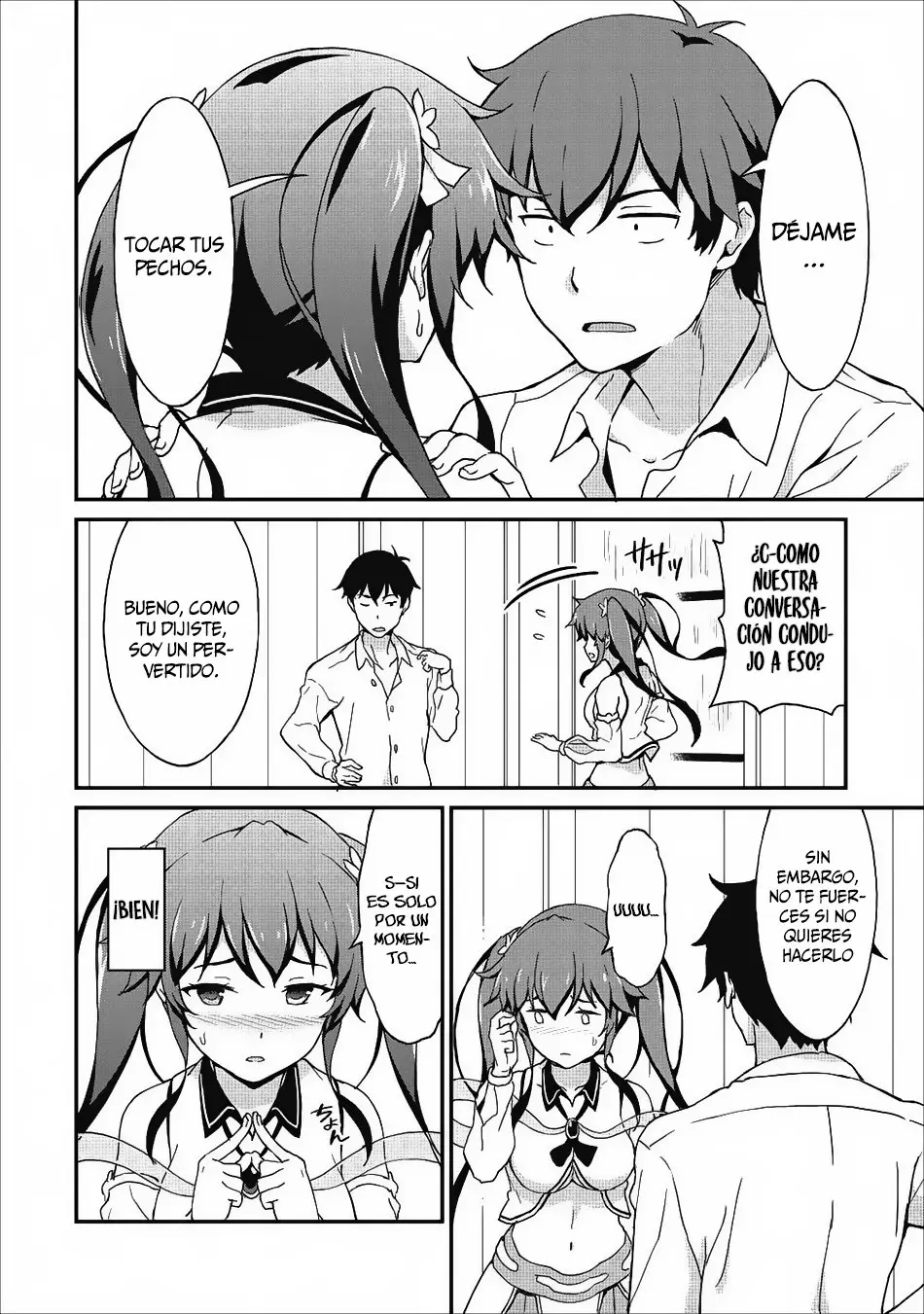 LEVEL UP JUST BY EATING! ~I’M PEERLESS IN ANOTHER WORLD WITH A USELESS GODDESS~ (2018) - Capítulo 7 - Página 14 - LectorTMOo