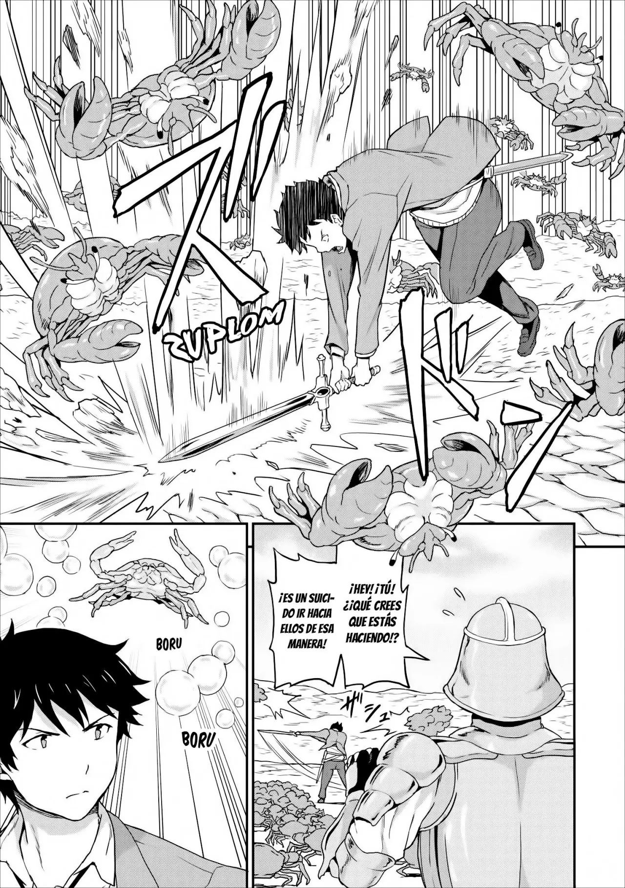 LEVEL UP JUST BY EATING! ~I’M PEERLESS IN ANOTHER WORLD WITH A USELESS GODDESS~ (2018) - Capítulo 8 - Página 14 - LectorTMOo