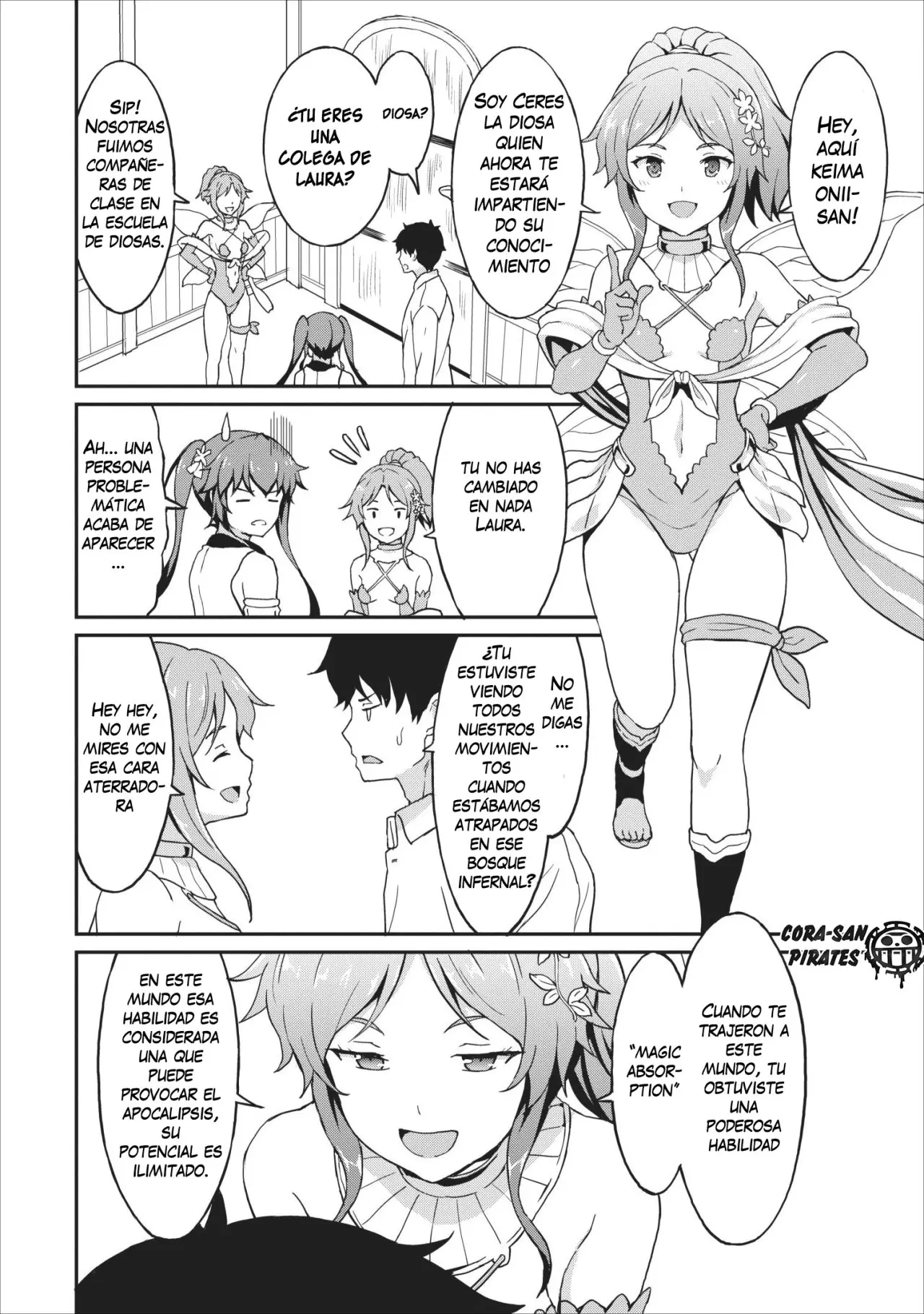 LEVEL UP JUST BY EATING! ~I’M PEERLESS IN ANOTHER WORLD WITH A USELESS GODDESS~ (2018) - Capítulo 9.2 - Página 6 - LectorTMOo