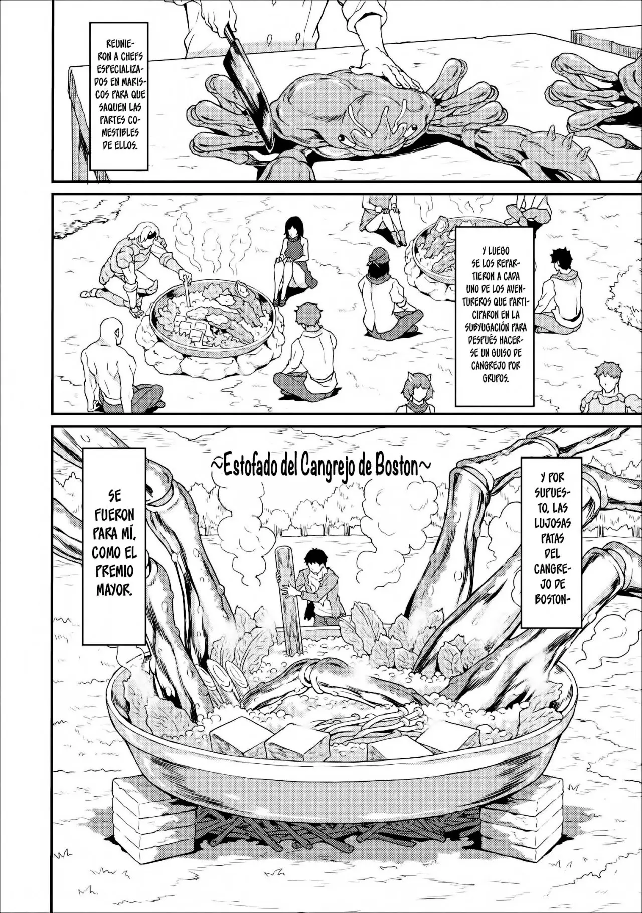 LEVEL UP JUST BY EATING! ~I’M PEERLESS IN ANOTHER WORLD WITH A USELESS GODDESS~ (2018) - Capítulo 9 - Página 6 - LectorTMOo