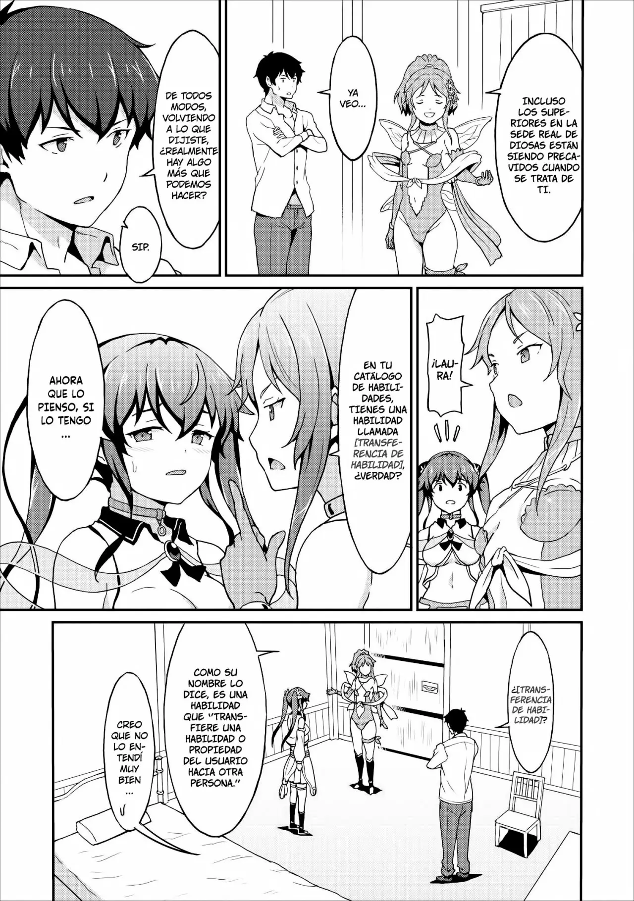 LEVEL UP JUST BY EATING! ~I’M PEERLESS IN ANOTHER WORLD WITH A USELESS GODDESS~ (2018) - Capítulo 9 - Página 9 - LectorTMOo
