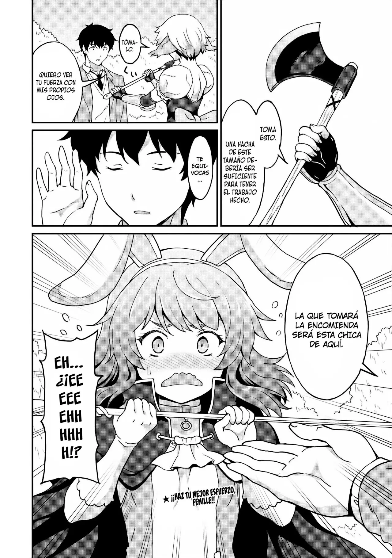 LEVEL UP JUST BY EATING! ~I’M PEERLESS IN ANOTHER WORLD WITH A USELESS GODDESS~ (2018) - Capítulo 9 - Página 19 - LectorTMOo