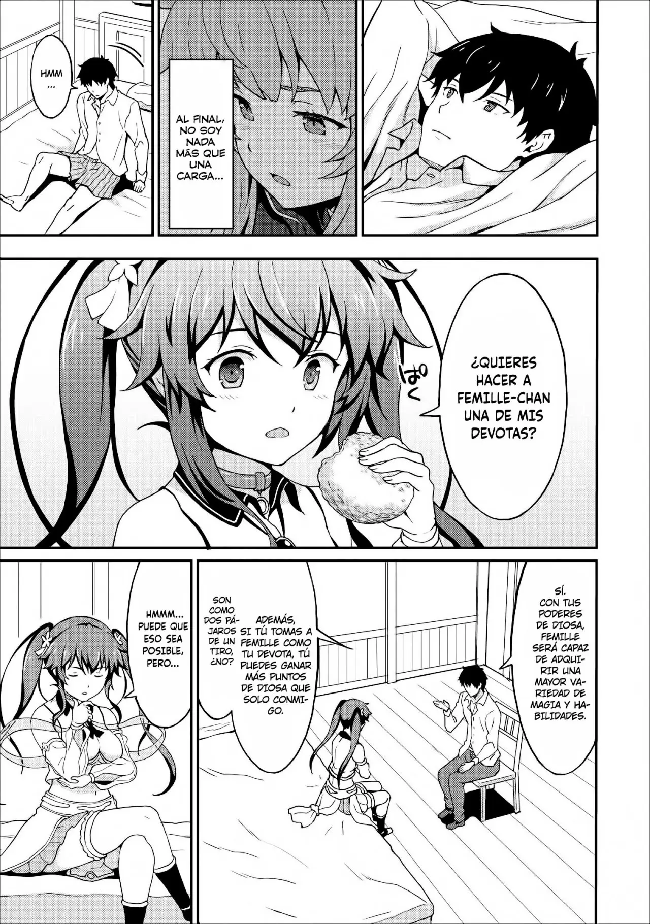 LEVEL UP JUST BY EATING! ~I’M PEERLESS IN ANOTHER WORLD WITH A USELESS GODDESS~ (2018) - Capítulo 9 - Página 22 - LectorTMOo