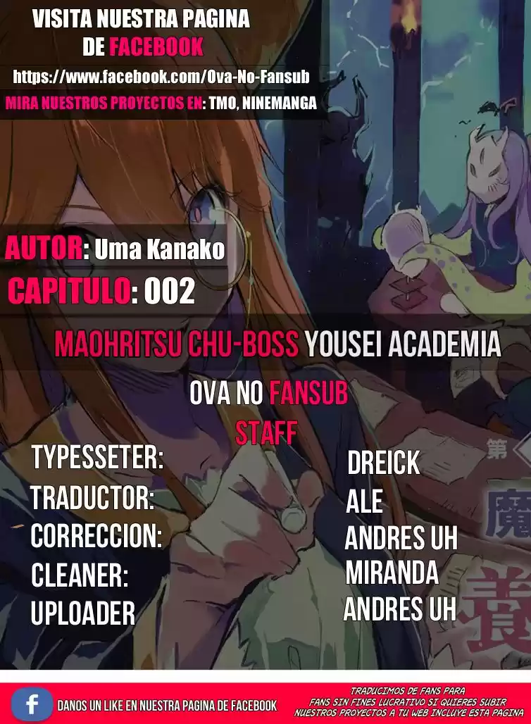 Maohritsu Chu-boss Yousei Academia (2018) - Capítulo 2 - Página 1 - LectorTMOo