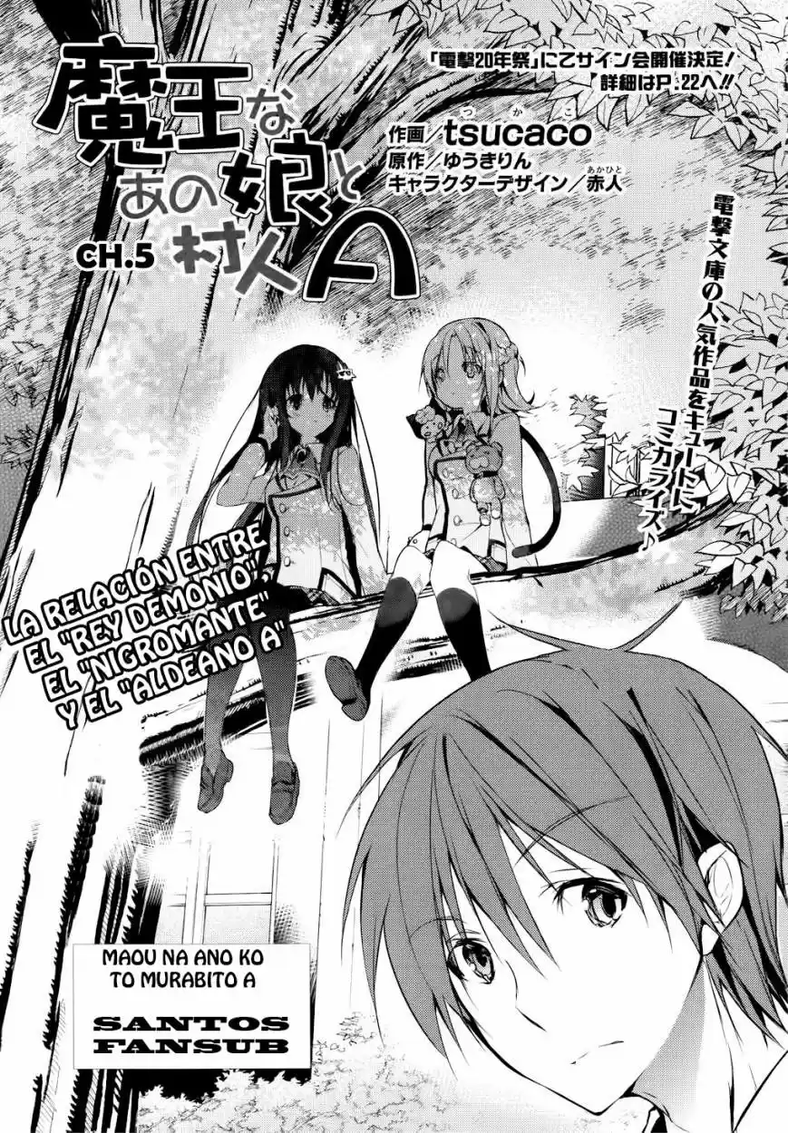 Maou na Ano Ko to Murabito A (2012) - Capítulo 5 - Página 5 - LectorTMOo