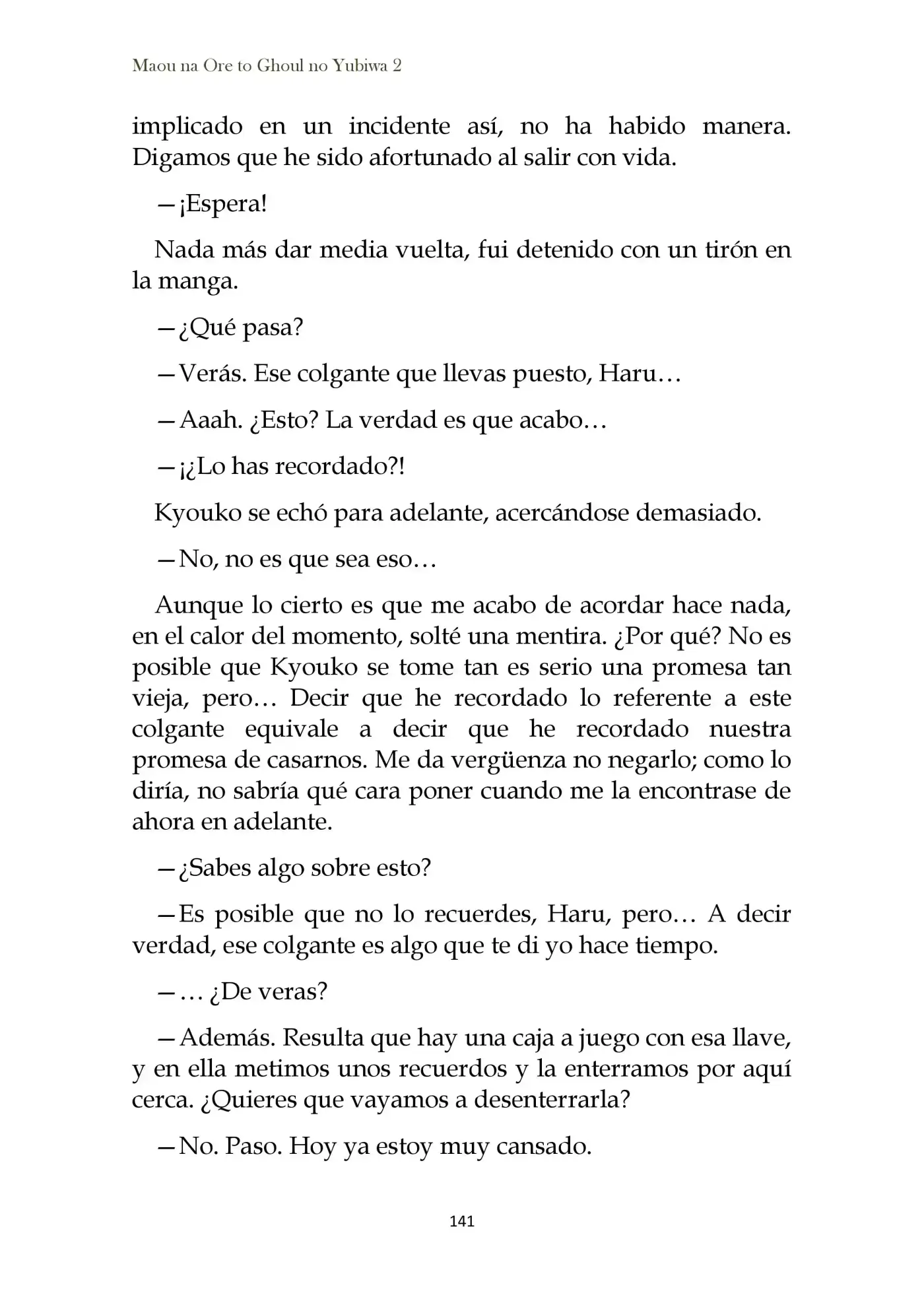 Maou na Ore to Fushihime no Yubiwa (Novela) (2012) - Capítulo 12 - Página 33 - LectorTMOo