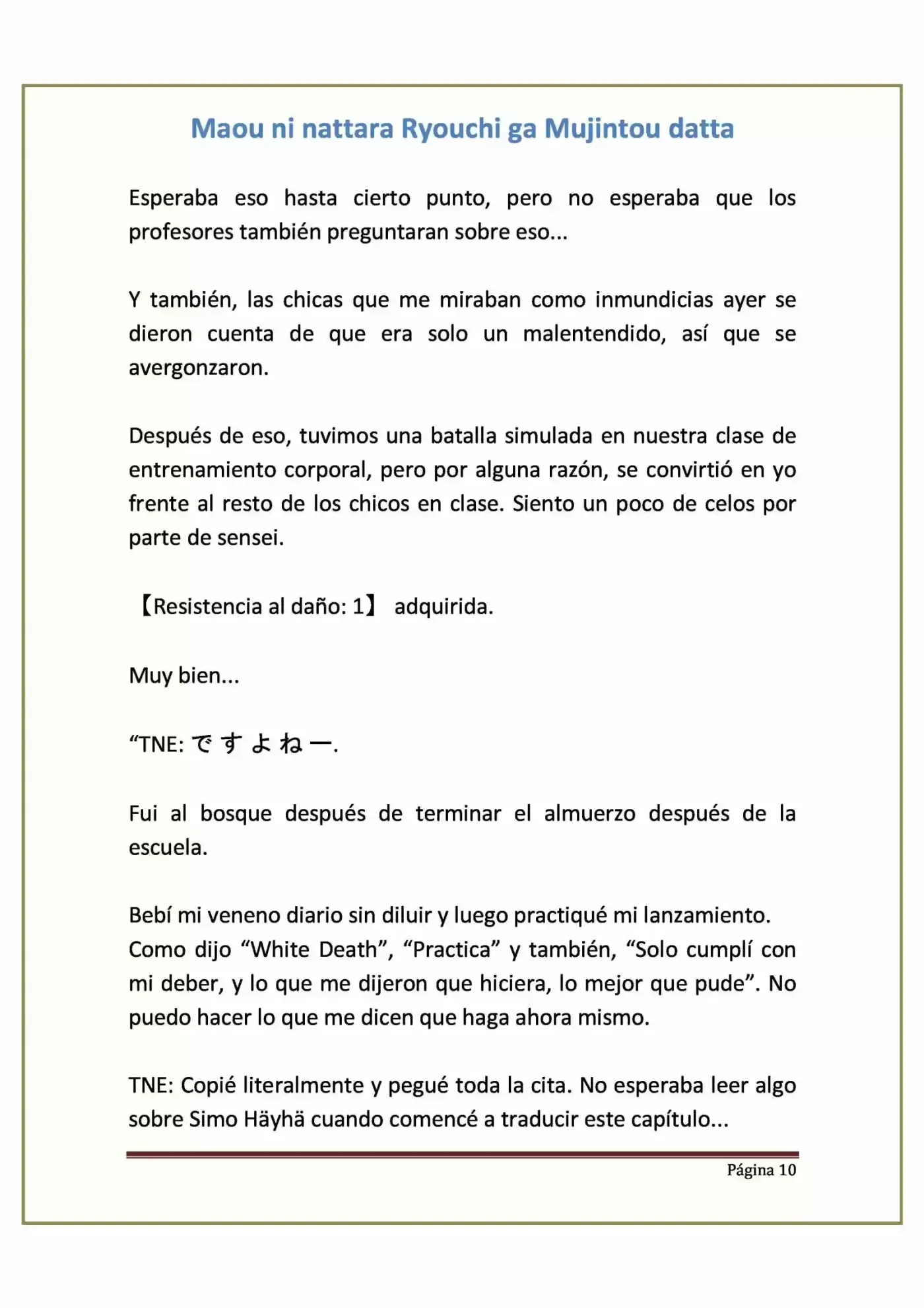 Maou ni nattara Ryouchi ga Mujintou datta (2014) - Capítulo 7 - Página 10 - LectorTMOo