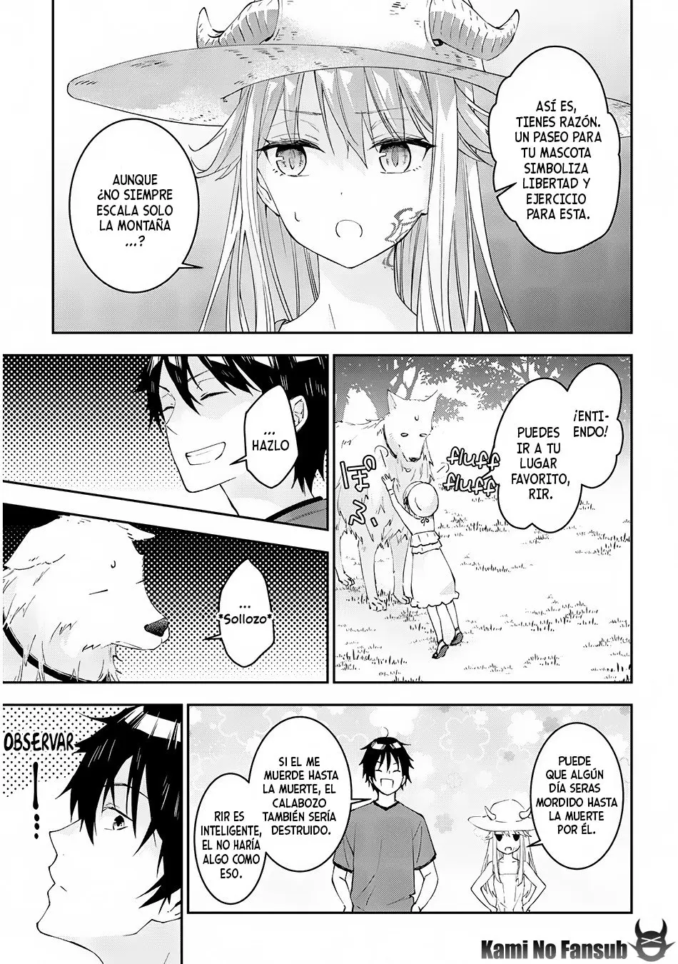MAOU NI NATTE NODE, DUNGEON TSUKUTTE JINGAI MUSUME TO HONOBONO SURU (2018) - Capítulo 14 - Página 7 - LectorTMOo