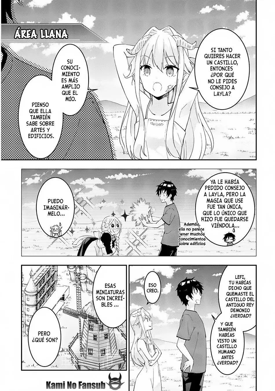 MAOU NI NATTE NODE, DUNGEON TSUKUTTE JINGAI MUSUME TO HONOBONO SURU (2018) - Capítulo 16 - Página 5 - LectorTMOo