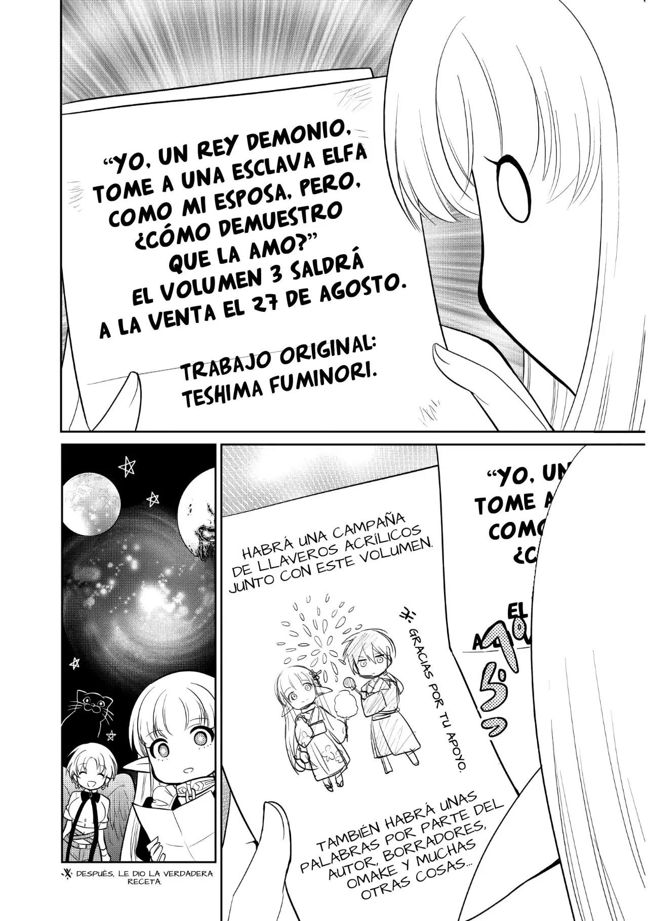 Maou no Ore ga Dorei Elf wo Yome ni Shitanda ga, Dou Medereba Ii? (2018) - Capítulo 14.5 - Página 3 - LectorTMOo