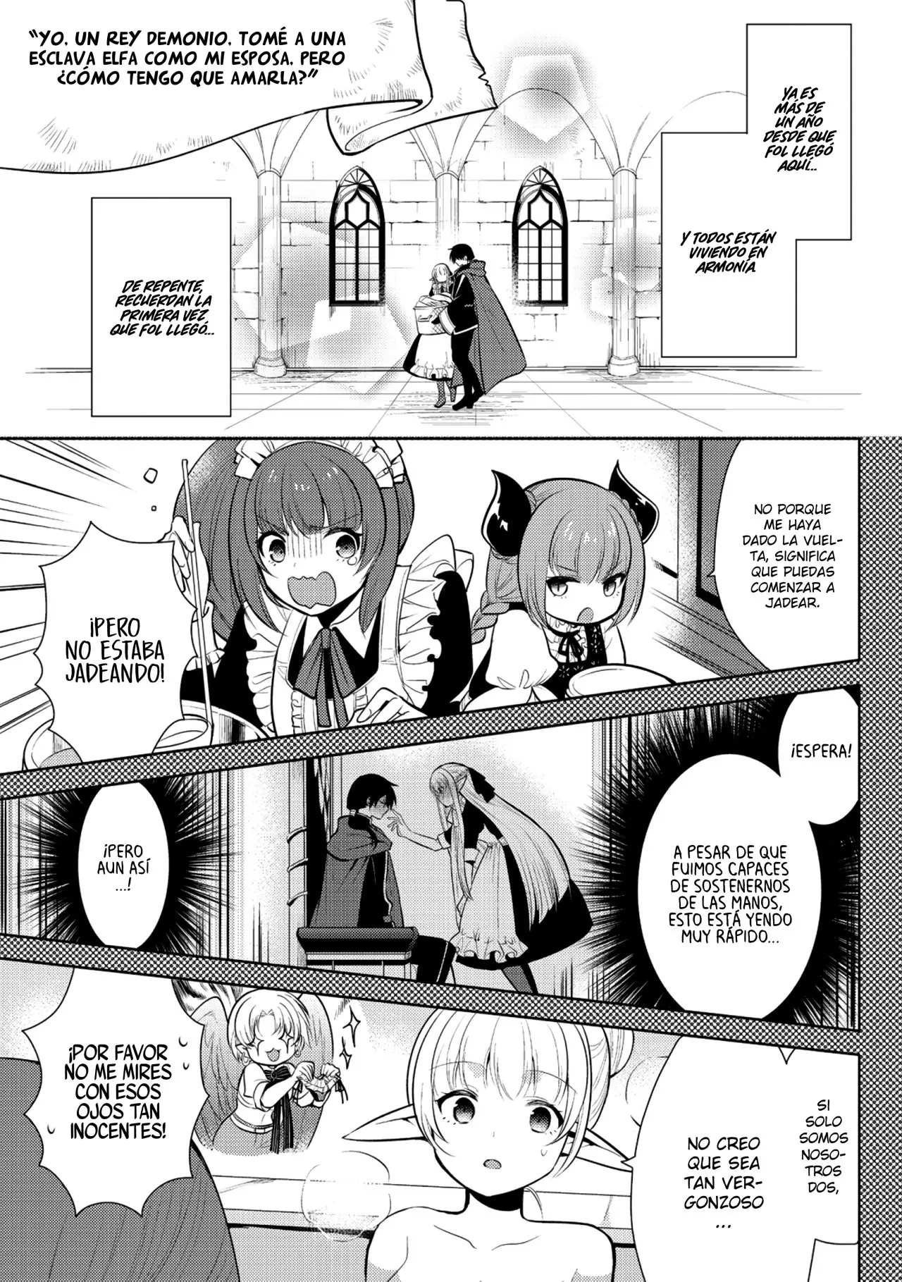 Maou no Ore ga Dorei Elf wo Yome ni Shitanda ga, Dou Medereba Ii? (2018) - Capítulo 20.5 - Página 2 - LectorTMOo