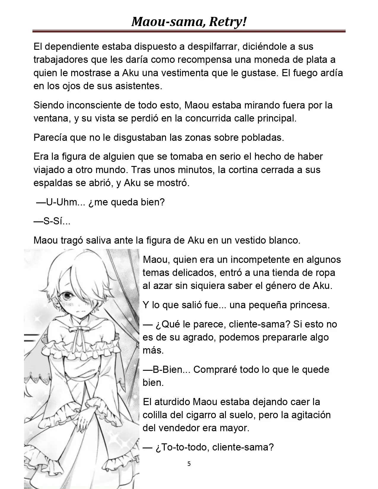 Maou-sama, Retry! (2016) - Capítulo 10 - Página 5 - LectorTMOo