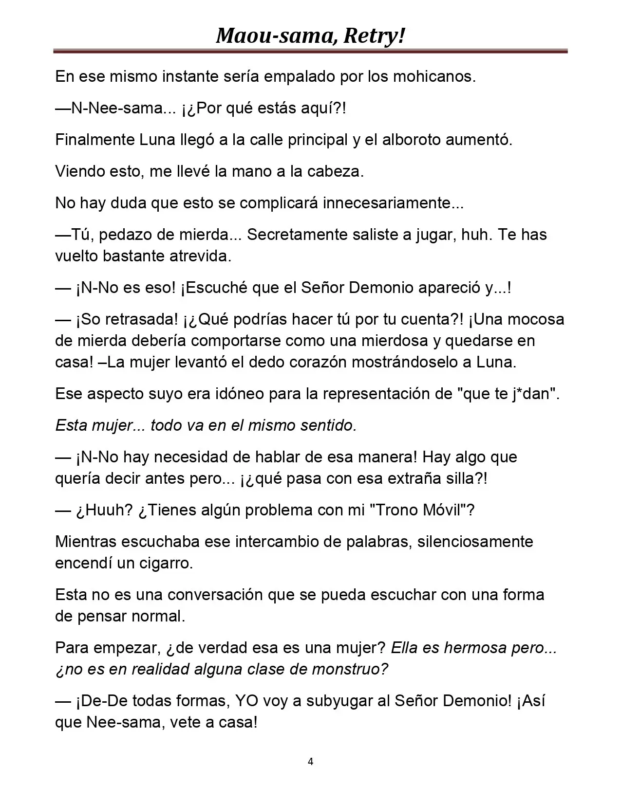 Maou-sama, Retry! (2016) - Capítulo 14 - Página 4 - LectorTMOo