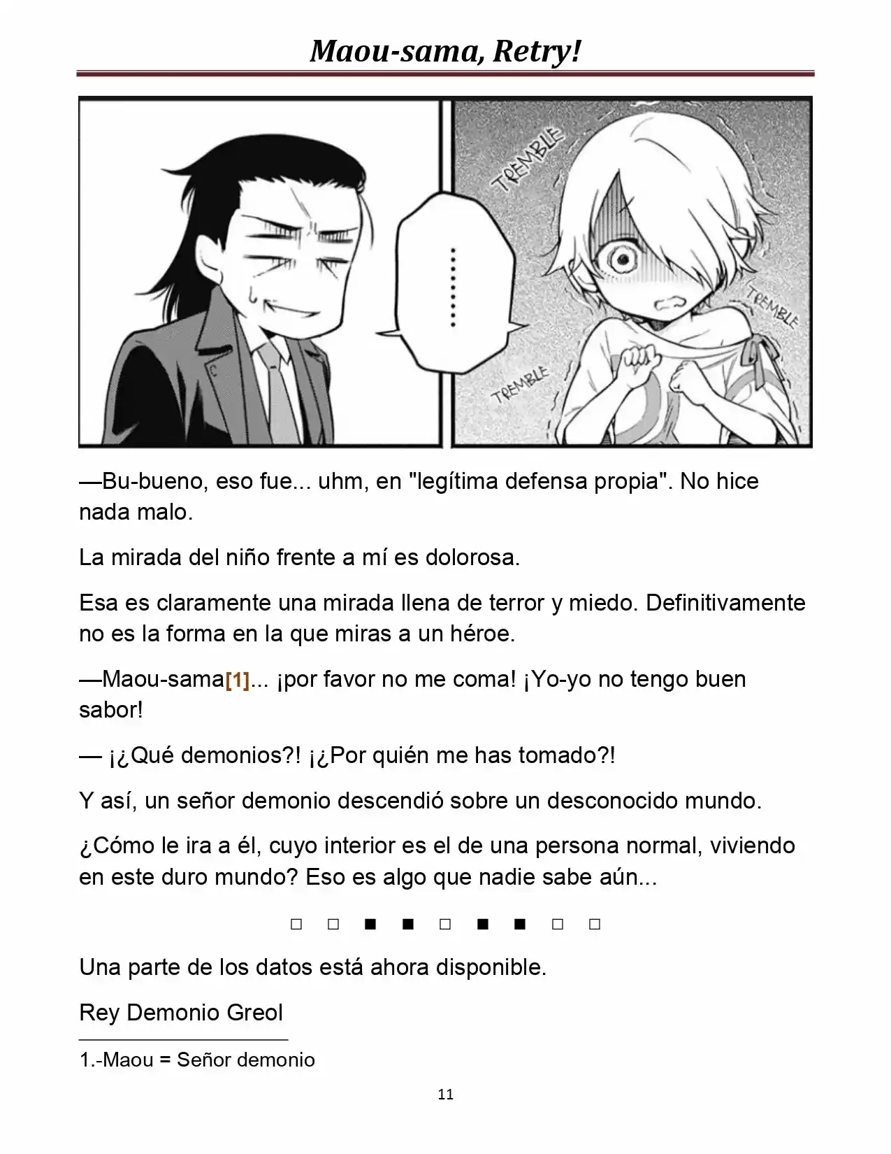 Maou-sama, Retry! (2016) - Capítulo 2 - Página 11 - LectorTMOo