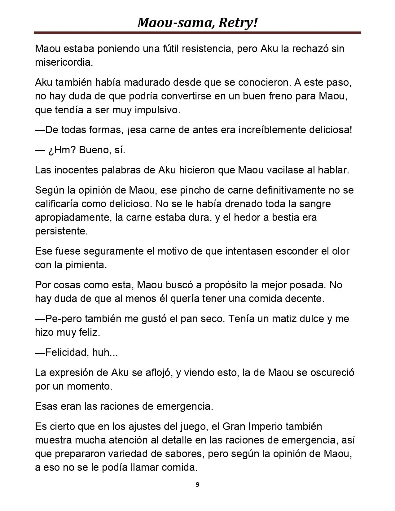 Maou-sama, Retry! (2016) - Capítulo 9 - Página 11 - LectorTMOo