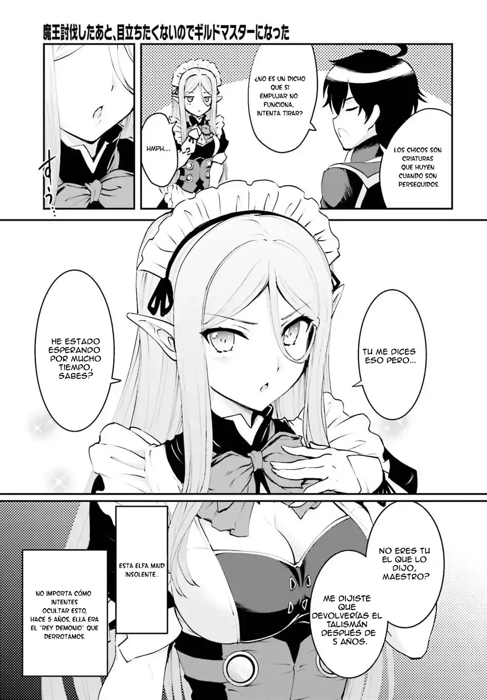 Maou Toubatsu Shita Ato, Medachitakunai node Guild Master ni Natta (2019) - Capítulo 1 - Página 10 - LectorTMOo