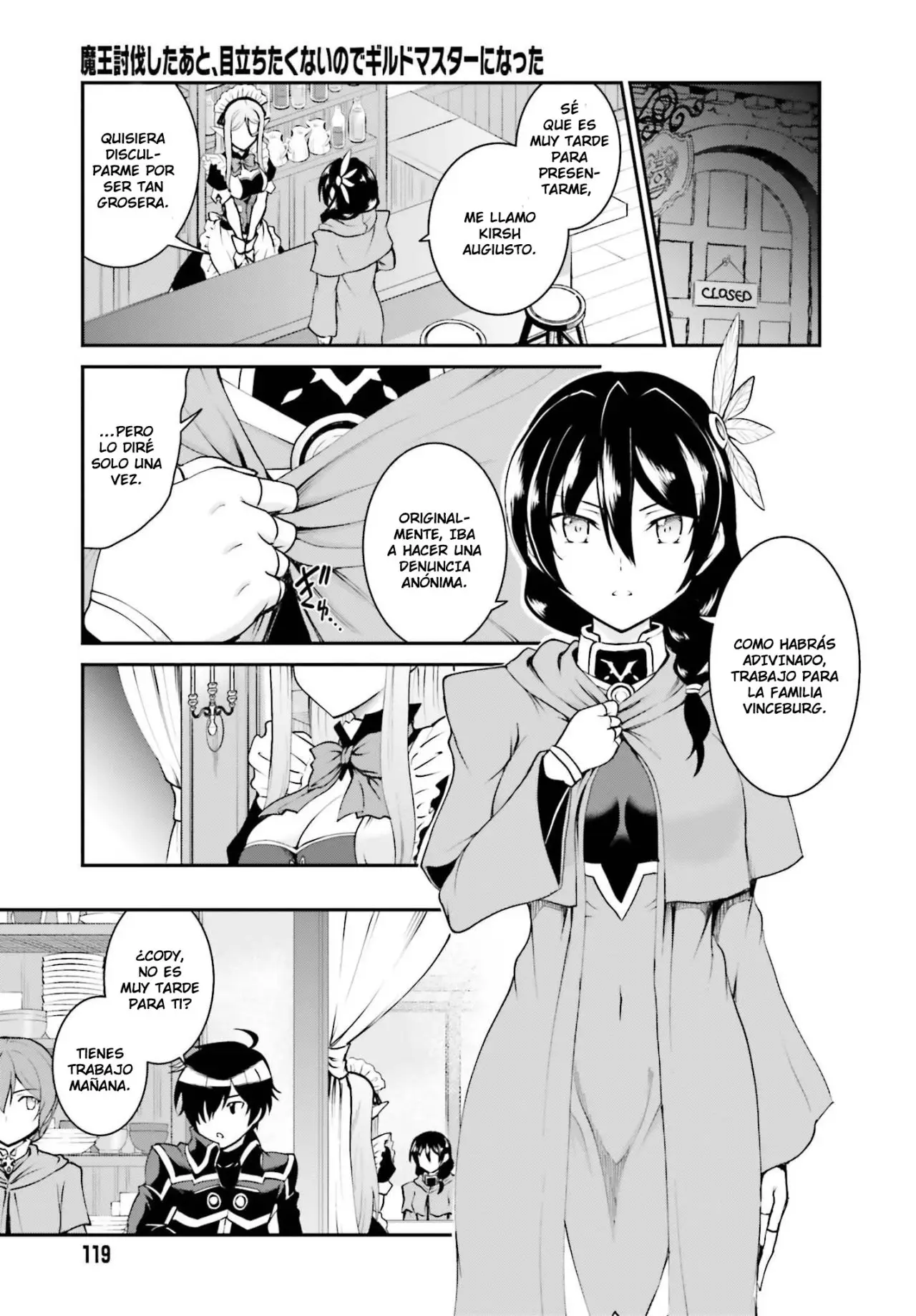 Maou Toubatsu Shita Ato, Medachitakunai node Guild Master ni Natta (2019) - Capítulo 12 - Página 14 - LectorTMOo
