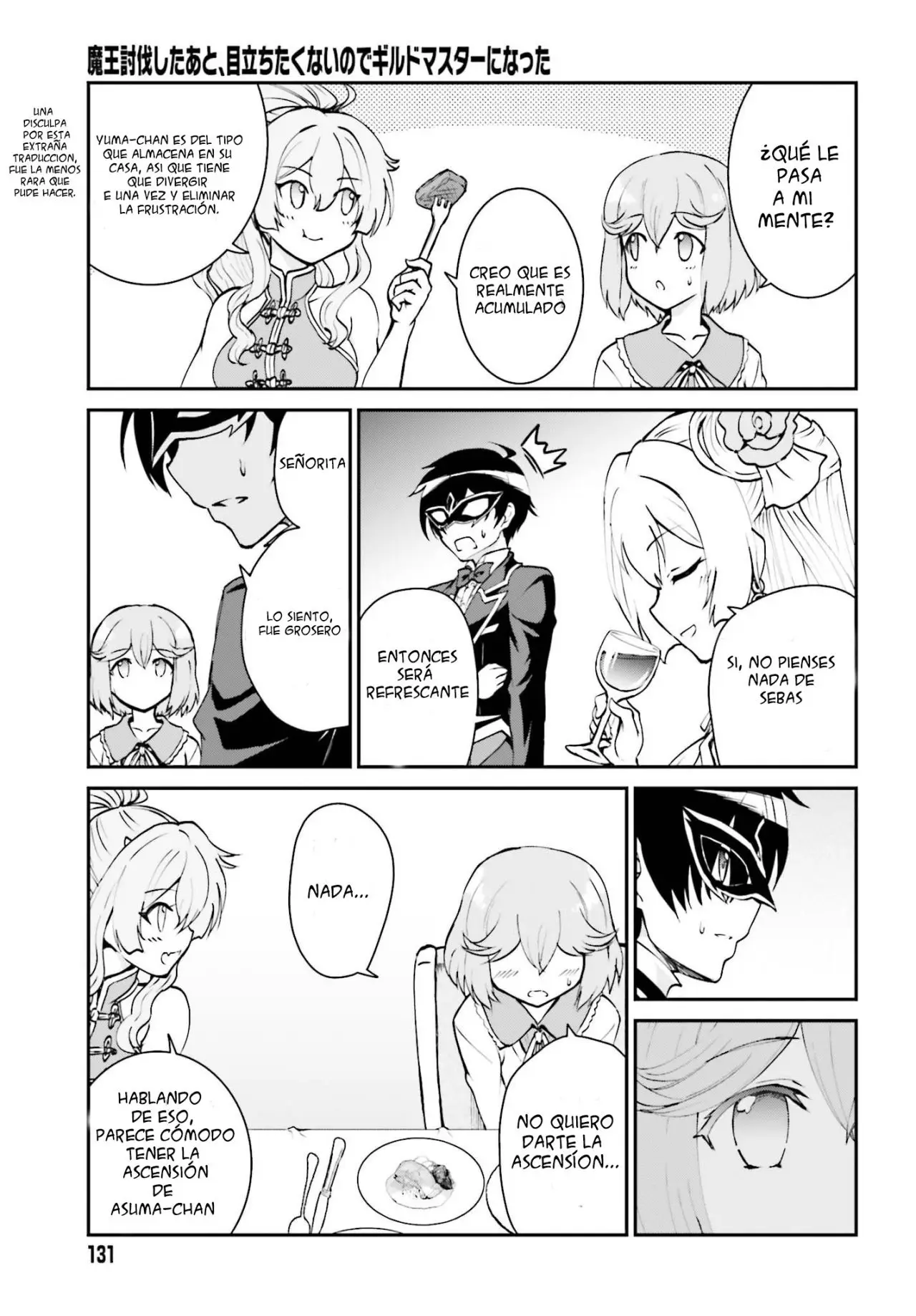 Maou Toubatsu Shita Ato, Medachitakunai node Guild Master ni Natta (2019) - Capítulo 9.1 - Página 9 - LectorTMOo