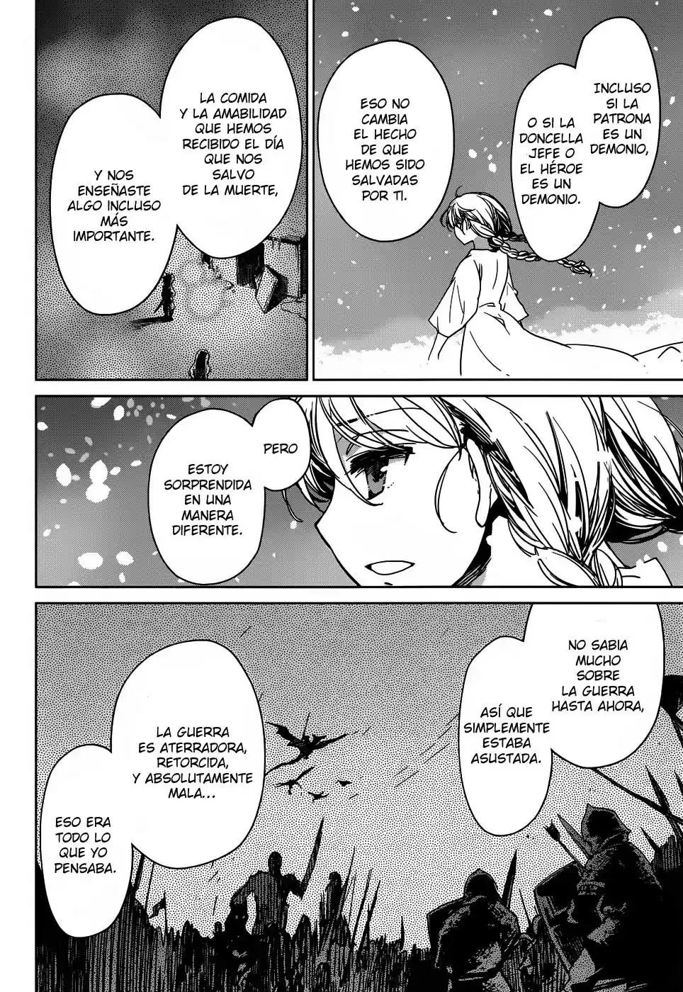 Maoyuu Maou Yuusha - "Kono Watashi no Mono Tonare, Yuusha yo" "Kotowaru!" (2011) - Capítulo 25 - Página 45 - LectorTMOo