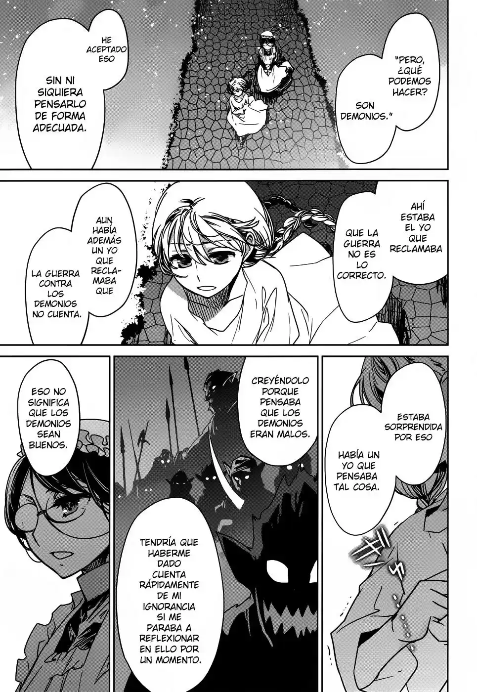 Maoyuu Maou Yuusha - "Kono Watashi no Mono Tonare, Yuusha yo" "Kotowaru!" (2011) - Capítulo 25 - Página 46 - LectorTMOo