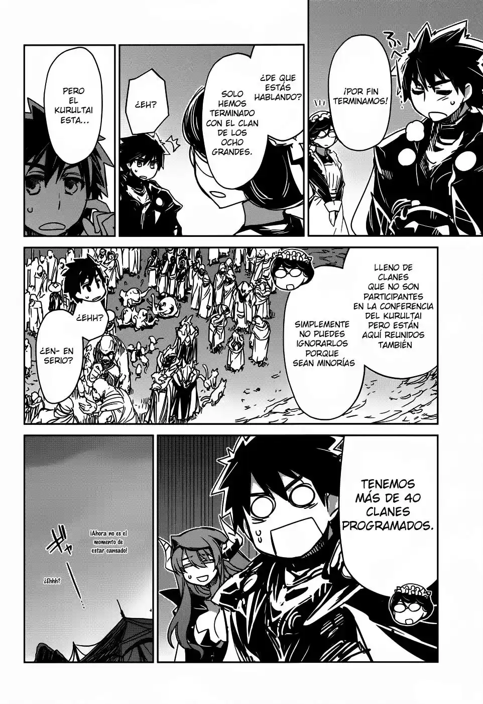 Maoyuu Maou Yuusha - "Kono Watashi no Mono Tonare, Yuusha yo" "Kotowaru!" (2011) - Capítulo 26 - Página 40 - LectorTMOo