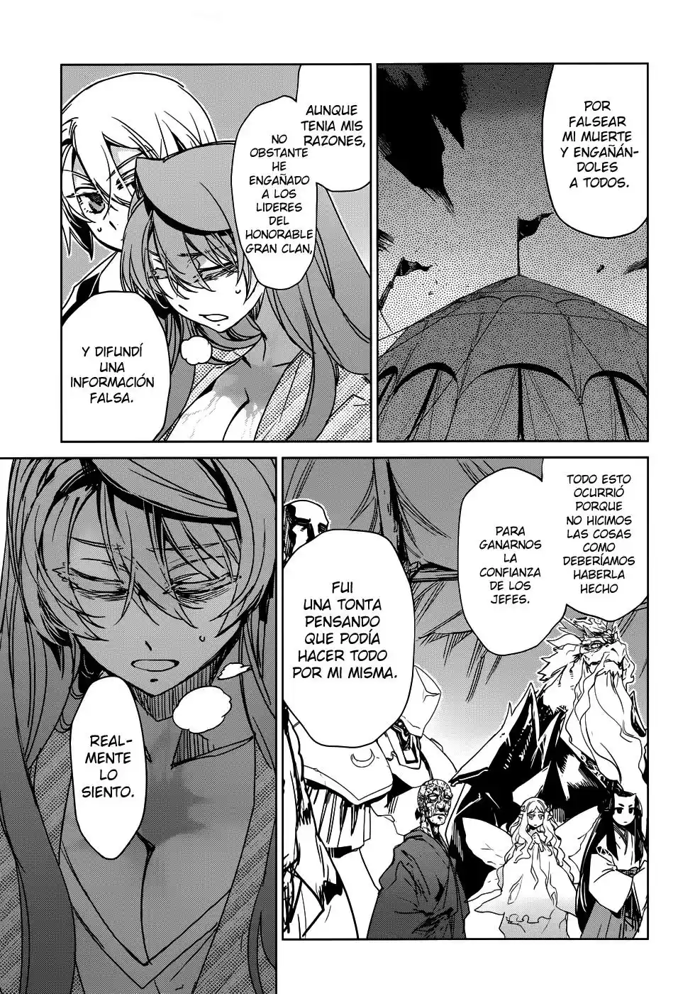 Maoyuu Maou Yuusha - "Kono Watashi no Mono Tonare, Yuusha yo" "Kotowaru!" (2011) - Capítulo 30 - Página 38 - LectorTMOo
