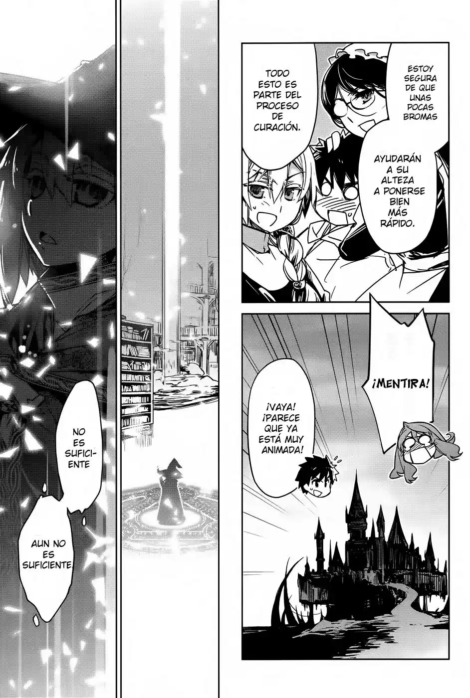 Maoyuu Maou Yuusha - "Kono Watashi no Mono Tonare, Yuusha yo" "Kotowaru!" (2011) - Capítulo 30 - Página 50 - LectorTMOo