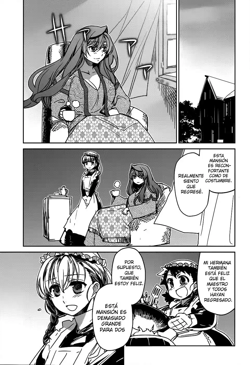 Maoyuu Maou Yuusha - "Kono Watashi no Mono Tonare, Yuusha yo" "Kotowaru!" (2011) - Capítulo 32 - Página 4 - LectorTMOo