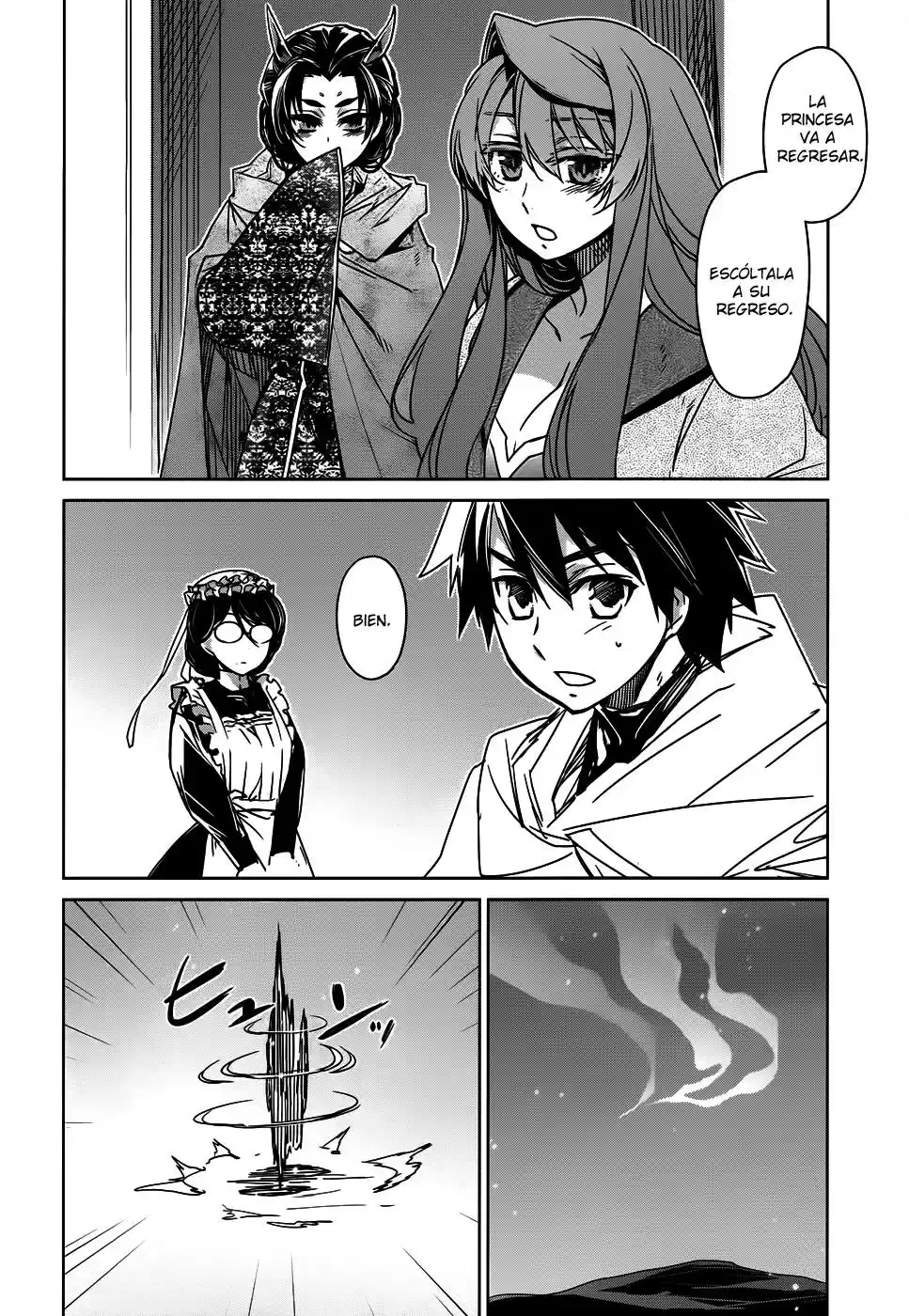 Maoyuu Maou Yuusha - "Kono Watashi no Mono Tonare, Yuusha yo" "Kotowaru!" (2011) - Capítulo 33 - Página 22 - LectorTMOo