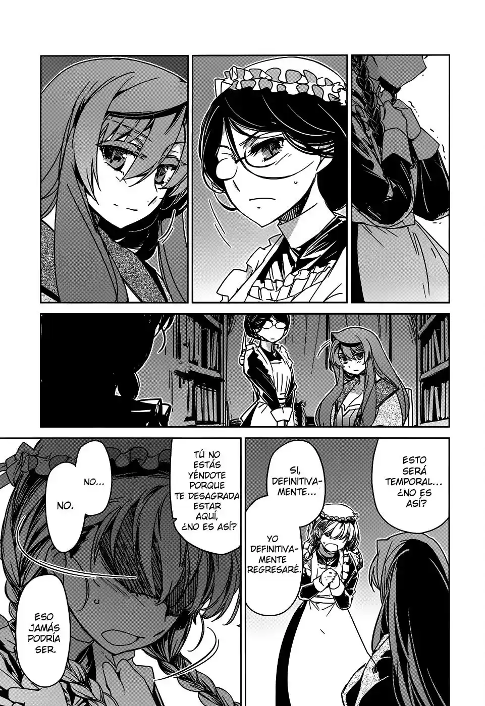 Maoyuu Maou Yuusha - "Kono Watashi no Mono Tonare, Yuusha yo" "Kotowaru!" (2011) - Capítulo 33 - Página 42 - LectorTMOo
