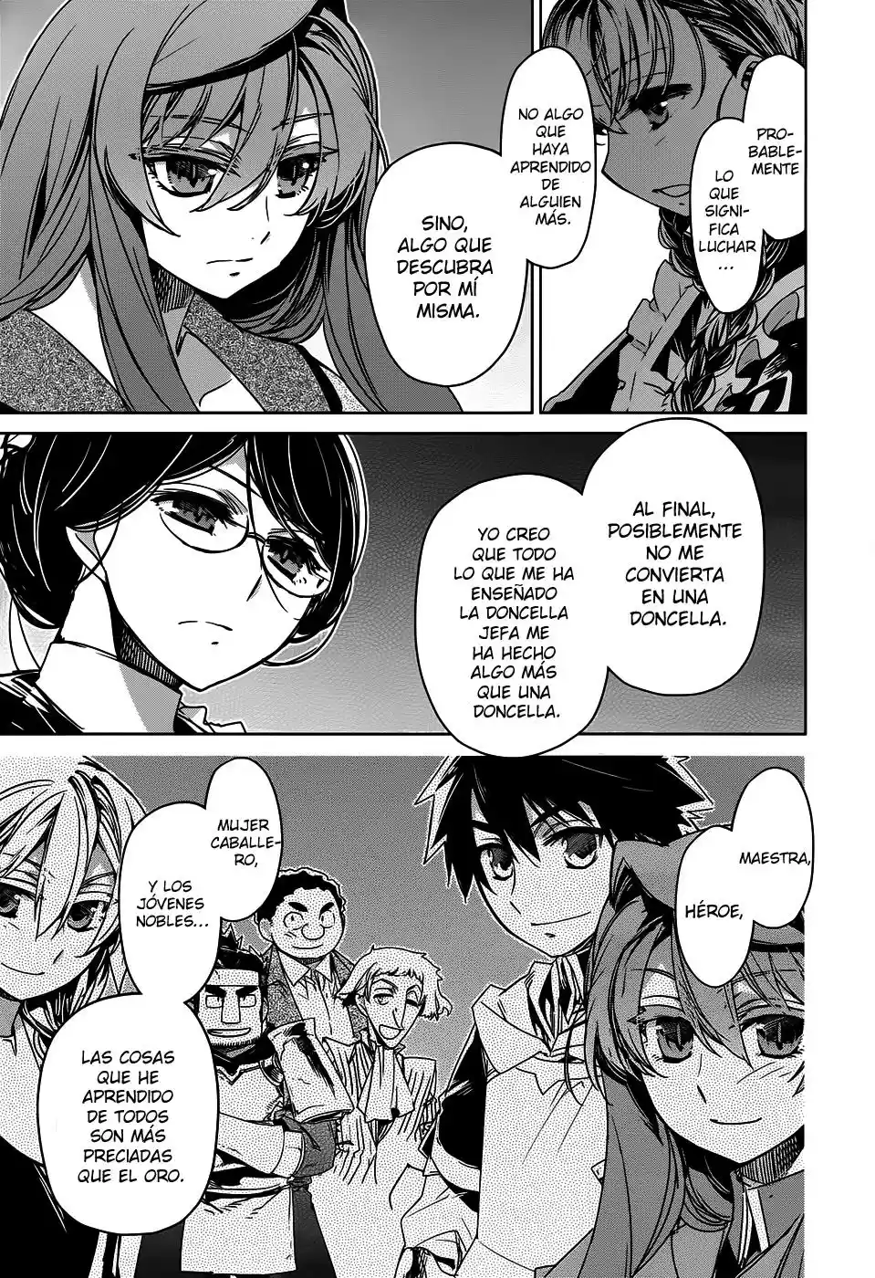 Maoyuu Maou Yuusha - "Kono Watashi no Mono Tonare, Yuusha yo" "Kotowaru!" (2011) - Capítulo 33 - Página 46 - LectorTMOo