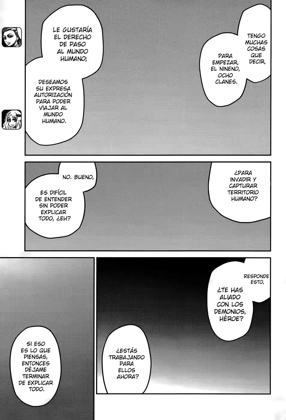 Maoyuu Maou Yuusha - "Kono Watashi no Mono Tonare, Yuusha yo" "Kotowaru!" (2011) - Capítulo 36 - Página 38 - LectorTMOo